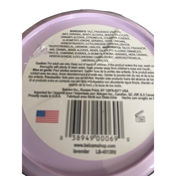 Spring Fresh Lavender Dusting Powder 5.0 oz Talc Body Powder - Picture 3 of 6